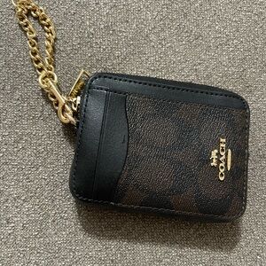 ✨Coach✨ Zip Card Case